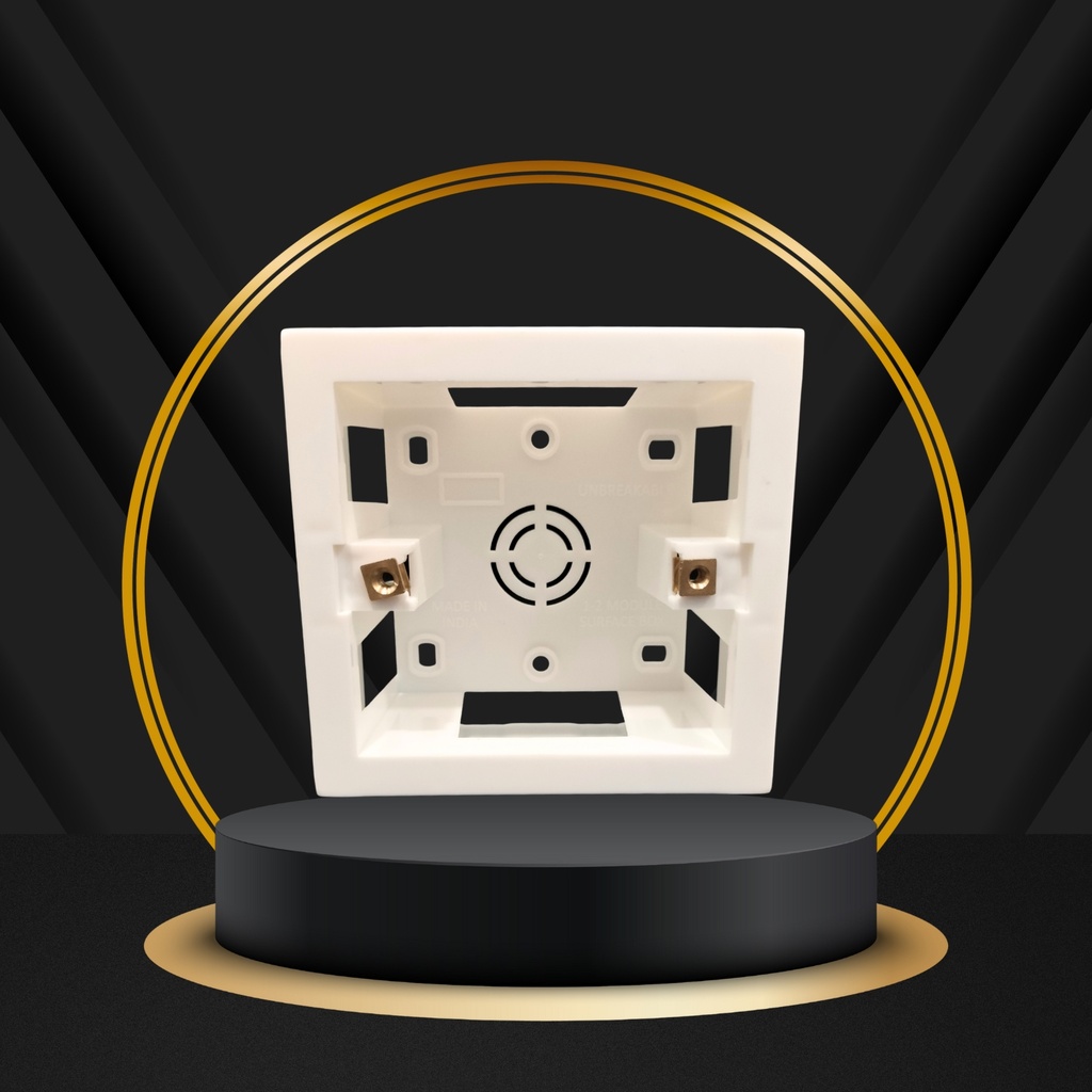 [E-6121] DOUBLE WALL SURFACE BOX  1&2M