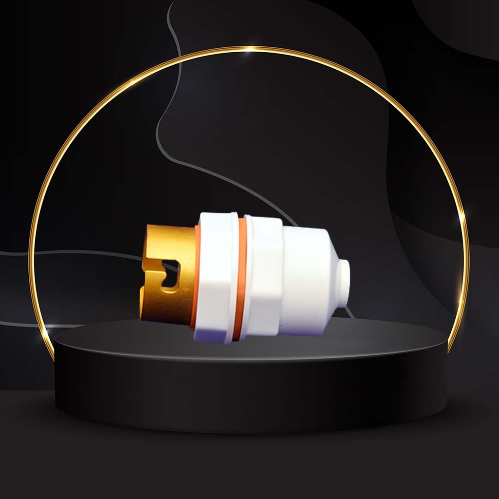 [E-6315B] PENDENT HOLDER WITH METAL RING (BLACK)
