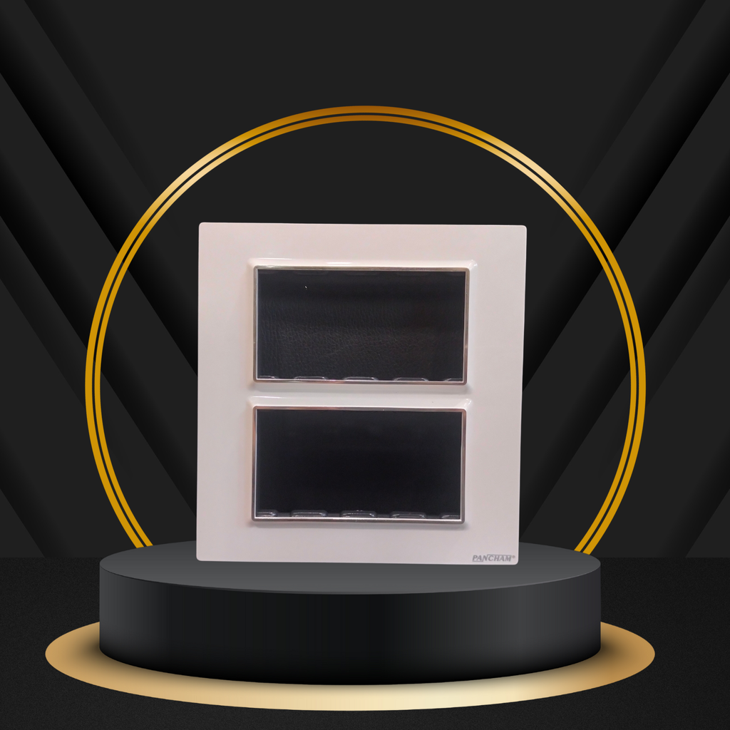 [E-6027C] KUBER PLATES - SILVER- 8M SQ.