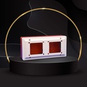 [E-6246] 15AMP - 2 WAY WOODY GANG BOX (4 X 7 )