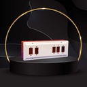 [E-6247] 5 & 8 WAY HZ WOODY GANG BOX ( 4 X 11 )