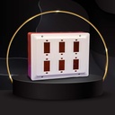 6 WAY SQ. WOODY GANG BOX ( 6 X 8 )