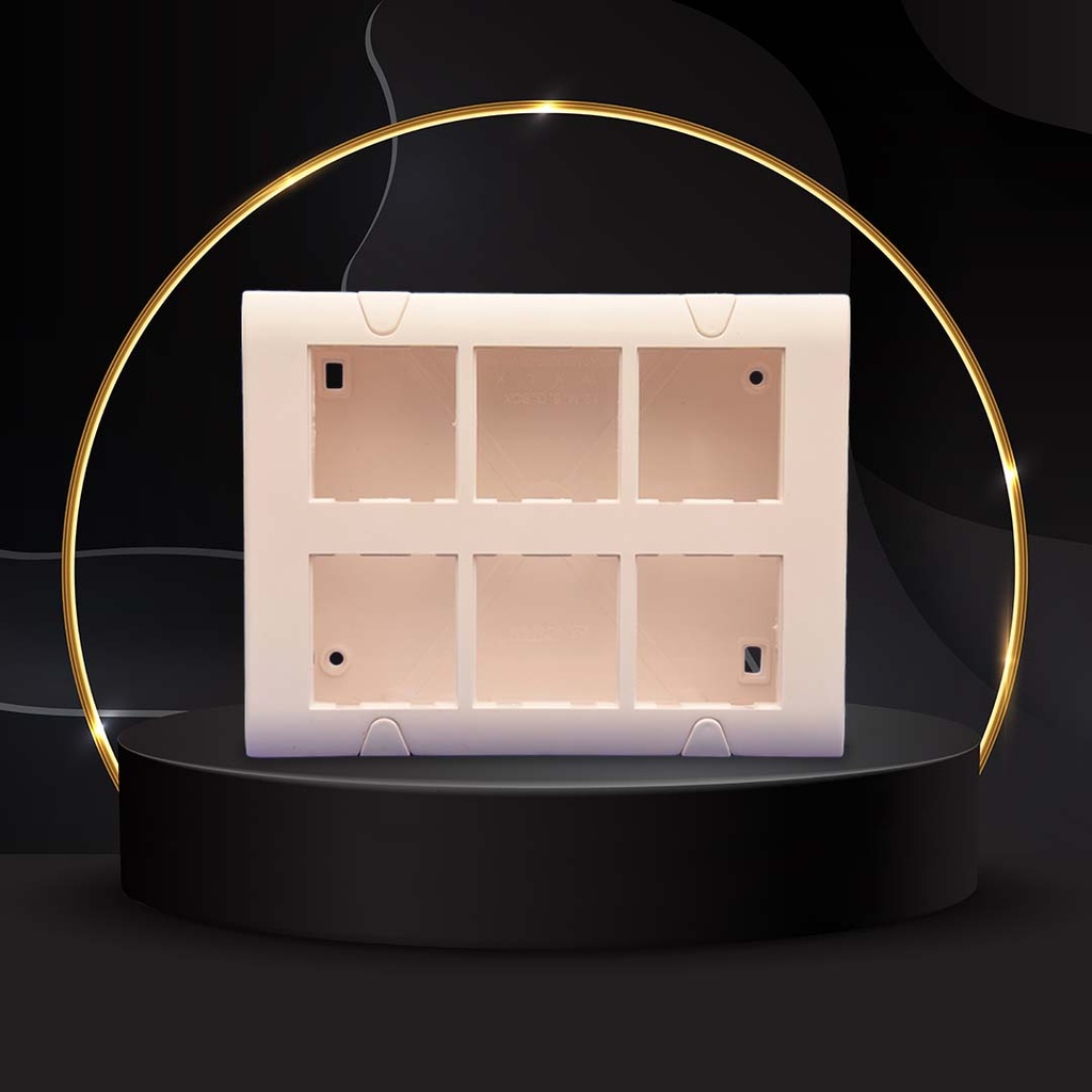 [E-6149] YUVA 12 MODULAR SURFACE GANG BOX