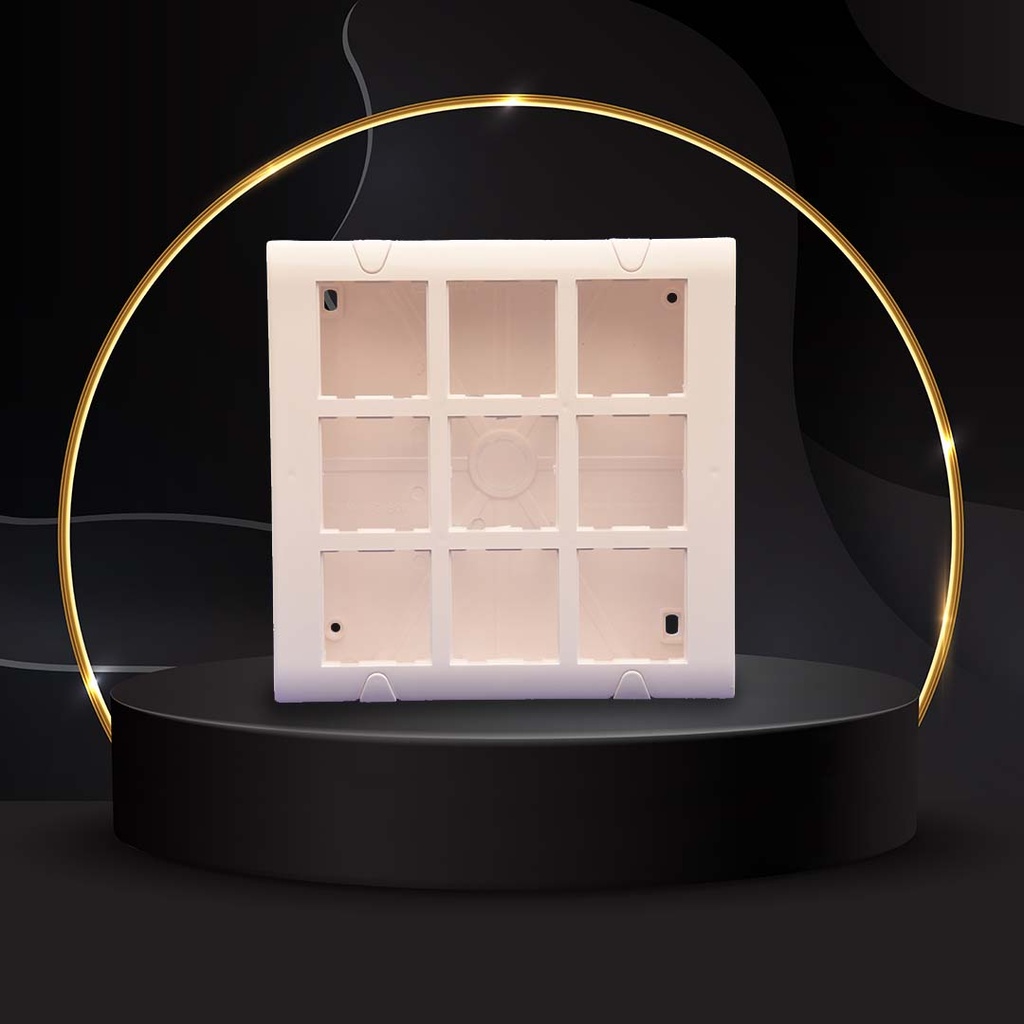 YUVA 18 MODULAR SURFACE GANG BOX