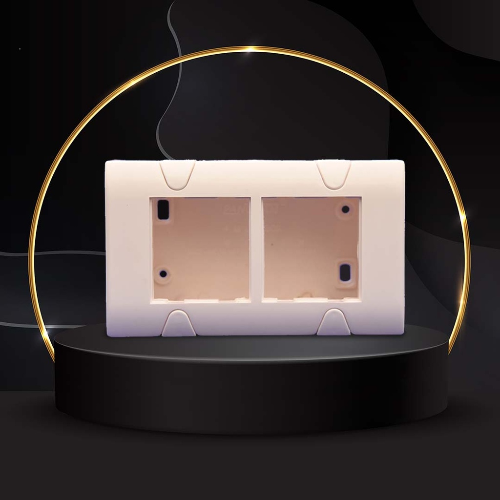 YUVA 4 MODULAR SURFACE GANG BOX